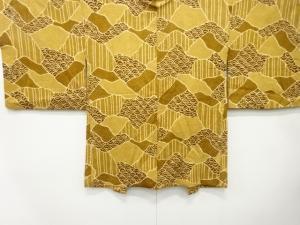 本総絞り　青海波模様　長羽織